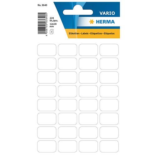 Etiqueta herma ref.3640 12x19 224pcs ,  , ETIQCARHER047 , 4008705005005
